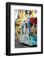 Welcome to Portugal Collection - Graffiti Tramway Lisbon-Philippe Hugonnard-Framed Photographic Print