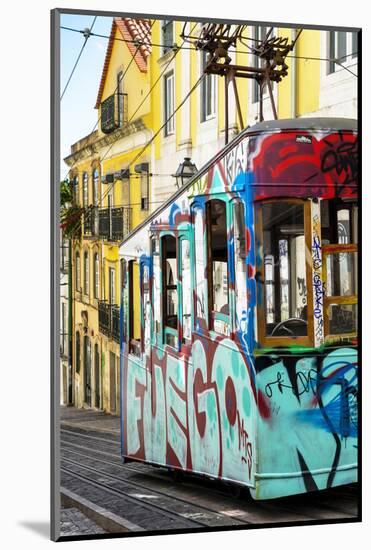 Welcome to Portugal Collection - Graffiti Tramway Lisbon-Philippe Hugonnard-Mounted Photographic Print