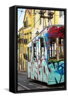 Welcome to Portugal Collection - Graffiti Tramway Lisbon-Philippe Hugonnard-Framed Stretched Canvas