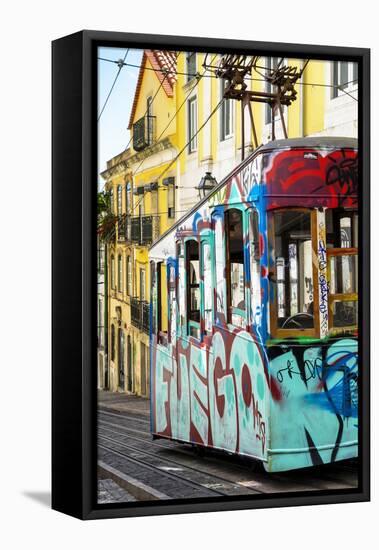 Welcome to Portugal Collection - Graffiti Tramway Lisbon-Philippe Hugonnard-Framed Stretched Canvas