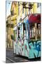 Welcome to Portugal Collection - Graffiti Tramway Lisbon-Philippe Hugonnard-Mounted Photographic Print