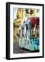 Welcome to Portugal Collection - Graffiti Tramway Lisbon-Philippe Hugonnard-Framed Photographic Print