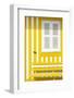 Welcome to Portugal Collection - House facade with Yellow and White Stripes-Philippe Hugonnard-Framed Photographic Print