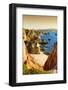 Welcome to Portugal Collection - Lagos Beach at Sunset II-Philippe Hugonnard-Framed Photographic Print