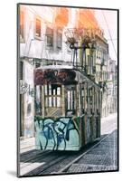 Welcome to Portugal Collection - Lisbon Bica Tram Graffiti II-Philippe Hugonnard-Mounted Photographic Print