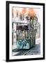 Welcome to Portugal Collection - Lisbon Bica Tram Graffiti II-Philippe Hugonnard-Framed Photographic Print