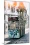 Welcome to Portugal Collection - Lisbon Bica Tram Graffiti II-Philippe Hugonnard-Mounted Photographic Print