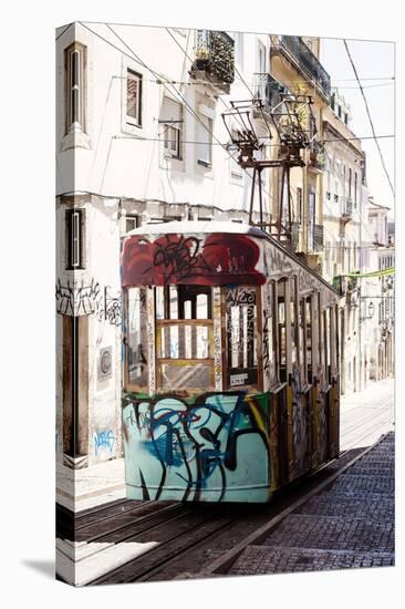 Welcome to Portugal Collection - Lisbon Bica Tram Graffiti III-Philippe Hugonnard-Stretched Canvas