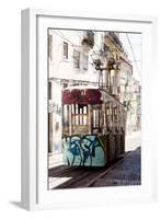Welcome to Portugal Collection - Lisbon Bica Tram Graffiti III-Philippe Hugonnard-Framed Photographic Print