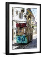 Welcome to Portugal Collection - Lisbon Bica Tram Graffiti-Philippe Hugonnard-Framed Photographic Print