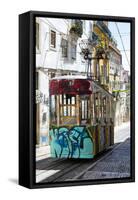 Welcome to Portugal Collection - Lisbon Bica Tram Graffiti-Philippe Hugonnard-Framed Stretched Canvas