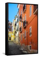 Welcome to Portugal Collection - Lisbon Colorful Facades-Philippe Hugonnard-Framed Stretched Canvas