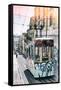 Welcome to Portugal Collection - Lisbon Tram Graffiti II-Philippe Hugonnard-Framed Stretched Canvas