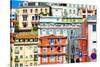 Welcome to Portugal Collection - Mix of Colorful Facades-Philippe Hugonnard-Stretched Canvas