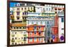 Welcome to Portugal Collection - Mix of Colorful Facades-Philippe Hugonnard-Framed Photographic Print