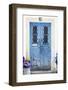 Welcome to Portugal Collection - Old Light Blue Front Door-Philippe Hugonnard-Framed Photographic Print