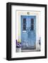 Welcome to Portugal Collection - Old Light Blue Front Door-Philippe Hugonnard-Framed Photographic Print
