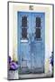 Welcome to Portugal Collection - Old Light Blue Front Door-Philippe Hugonnard-Mounted Photographic Print