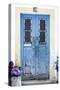 Welcome to Portugal Collection - Old Light Blue Front Door-Philippe Hugonnard-Stretched Canvas
