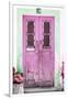 Welcome to Portugal Collection - Old Pink Door-Philippe Hugonnard-Framed Photographic Print