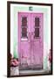 Welcome to Portugal Collection - Old Pink Door-Philippe Hugonnard-Framed Photographic Print