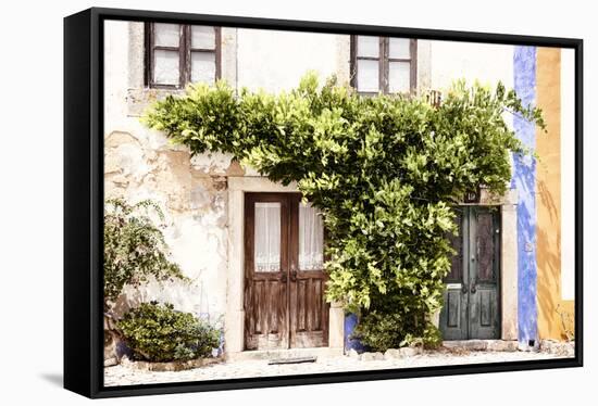 Welcome to Portugal Collection - Old Portuguese House facade II-Philippe Hugonnard-Framed Stretched Canvas