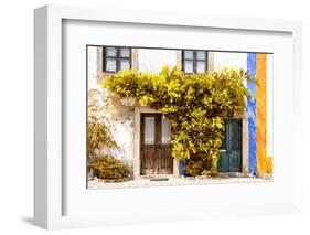 Welcome to Portugal Collection - Old Portuguese House facade with Fall Colors-Philippe Hugonnard-Framed Photographic Print