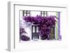 Welcome to Portugal Collection - Old Portuguese House facade with Purple Colors-Philippe Hugonnard-Framed Photographic Print