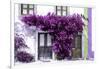 Welcome to Portugal Collection - Old Portuguese House facade with Purple Colors-Philippe Hugonnard-Framed Photographic Print