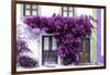 Welcome to Portugal Collection - Old Portuguese House facade with Purple Colors-Philippe Hugonnard-Framed Photographic Print
