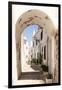 Welcome to Portugal Collection - Old Village Street in Faro I-Philippe Hugonnard-Framed Photographic Print