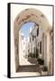 Welcome to Portugal Collection - Old Village Street in Faro I-Philippe Hugonnard-Framed Stretched Canvas