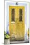 Welcome to Portugal Collection - Old Yellow Door-Philippe Hugonnard-Mounted Photographic Print