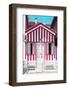 Welcome to Portugal Collection - Pink and White House-Philippe Hugonnard-Framed Photographic Print