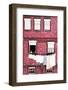 Welcome to Portugal Collection - Pink Brick Facade-Philippe Hugonnard-Framed Photographic Print