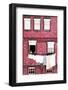 Welcome to Portugal Collection - Pink Brick Facade-Philippe Hugonnard-Framed Photographic Print