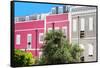 Welcome to Portugal Collection - Pink Facade Lisbon-Philippe Hugonnard-Framed Stretched Canvas