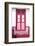 Welcome to Portugal Collection - Pink House Entrance-Philippe Hugonnard-Framed Photographic Print