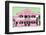 Welcome to Portugal Collection - Pink Striped House-Philippe Hugonnard-Framed Photographic Print