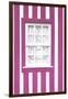 Welcome to Portugal Collection - Pink Striped Window-Philippe Hugonnard-Framed Photographic Print