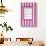 Welcome to Portugal Collection - Pink Striped Window-Philippe Hugonnard-Stretched Canvas displayed on a wall