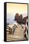 Welcome to Portugal Collection - Praia do Camilo Stairs at Sunset II-Philippe Hugonnard-Framed Stretched Canvas