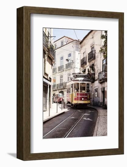 Welcome to Portugal Collection - Prazeres 28 Lisbon Tram II-Philippe Hugonnard-Framed Photographic Print