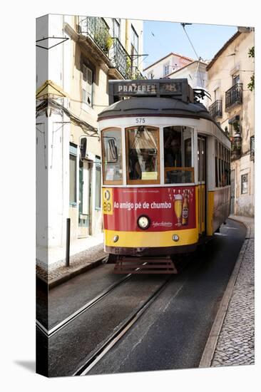 Welcome to Portugal Collection - Prazeres Tram 28 Lisbon-Philippe Hugonnard-Stretched Canvas