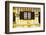 Welcome to Portugal Collection - Pretty Yellow Striped House Facade-Philippe Hugonnard-Framed Photographic Print