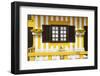 Welcome to Portugal Collection - Pretty Yellow Striped House Facade-Philippe Hugonnard-Framed Photographic Print
