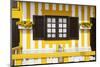 Welcome to Portugal Collection - Pretty Yellow Striped House Facade-Philippe Hugonnard-Mounted Photographic Print