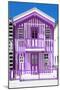 Welcome to Portugal Collection - Purple Striped House-Philippe Hugonnard-Mounted Premium Photographic Print