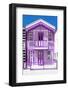 Welcome to Portugal Collection - Purple Striped House-Philippe Hugonnard-Framed Photographic Print