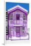 Welcome to Portugal Collection - Purple Striped House-Philippe Hugonnard-Framed Photographic Print